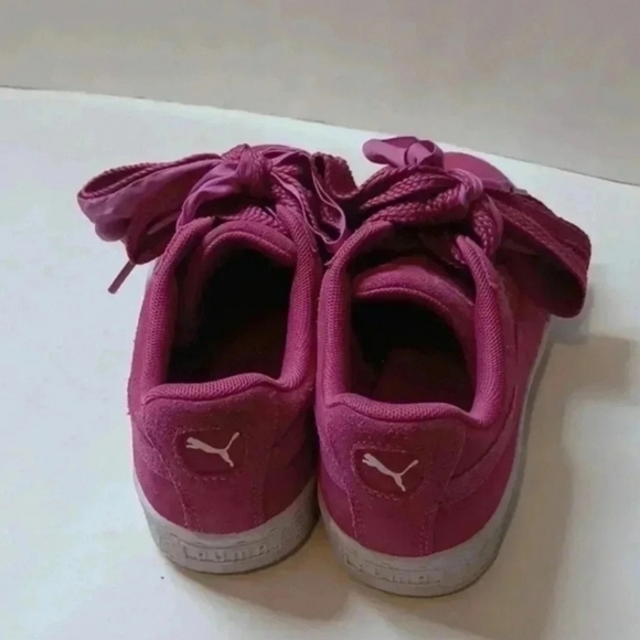 Puma Kids Fuchsia Sneakers - Picture 2 of 15